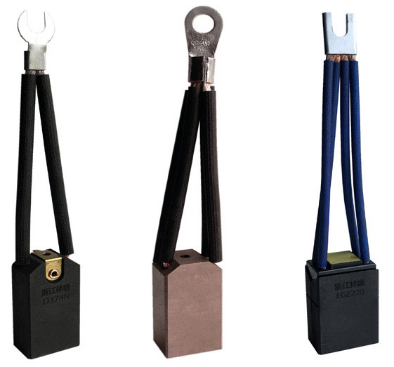 High Copper Electric Motor Carbon Brushes For Generators And Exciter